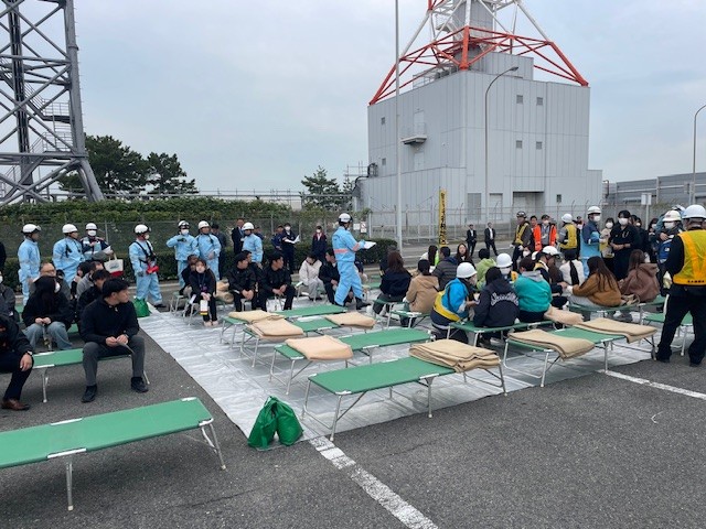 2025年度KIX航空機事故消火救難総合訓練（海上）を実施しました！